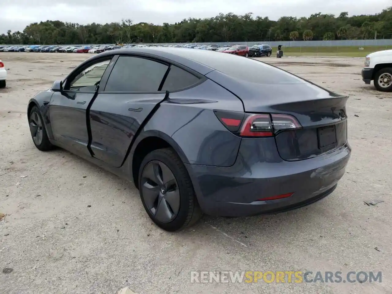 3 Photograph of a damaged car 5YJ3E1EA6LF793168 TESLA MODEL 3 2020