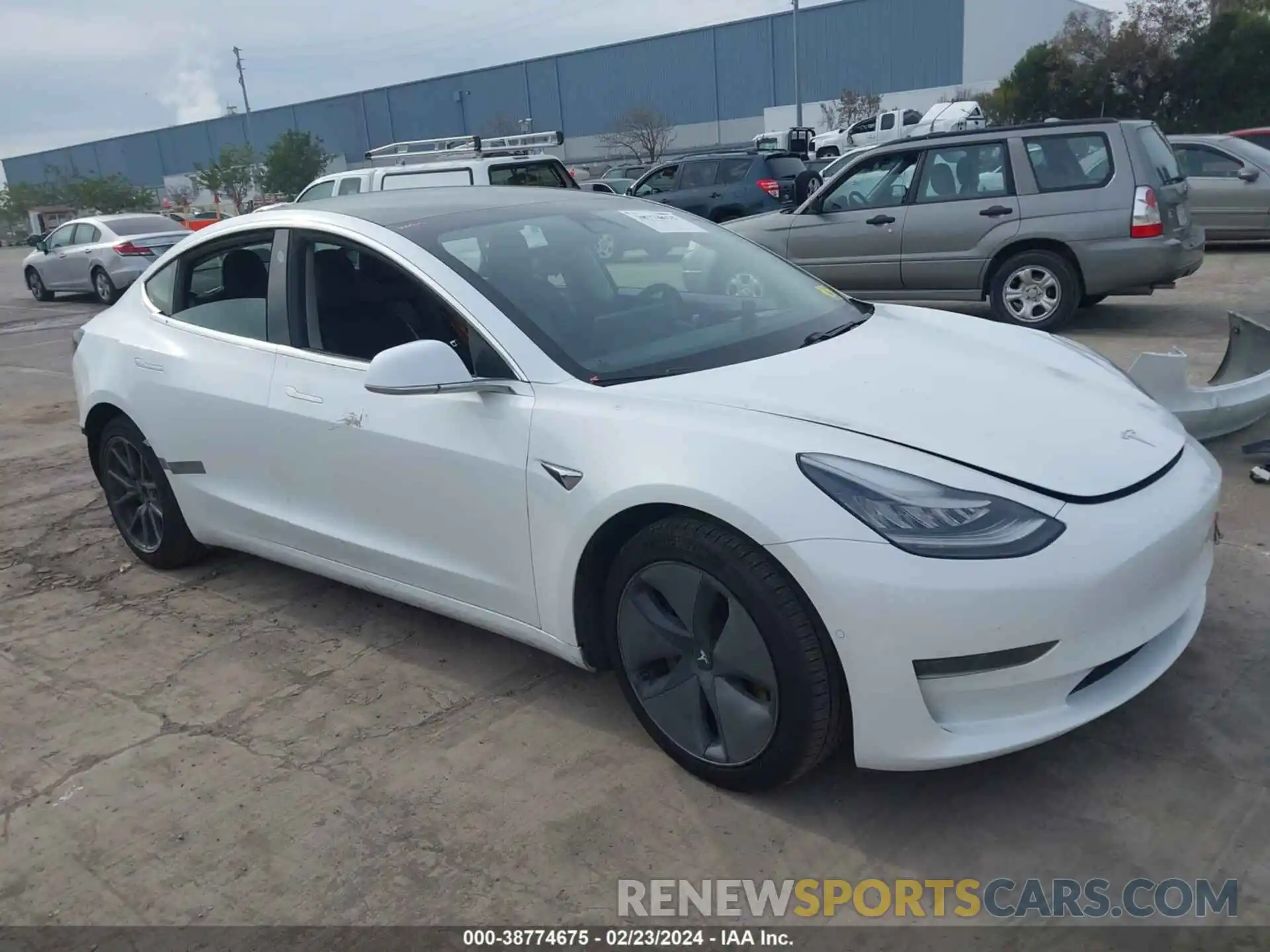 1 Фотография поврежденного автомобиля 5YJ3E1EA6LF800085 TESLA MODEL 3 2020