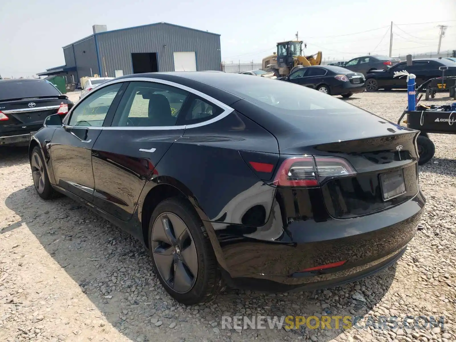 3 Photograph of a damaged car 5YJ3E1EA6LF802161 TESLA MODEL 3 2020