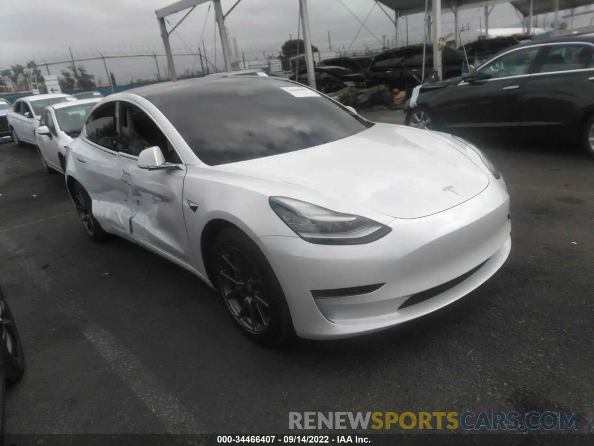 1 Фотография поврежденного автомобиля 5YJ3E1EA6LF804119 TESLA MODEL 3 2020