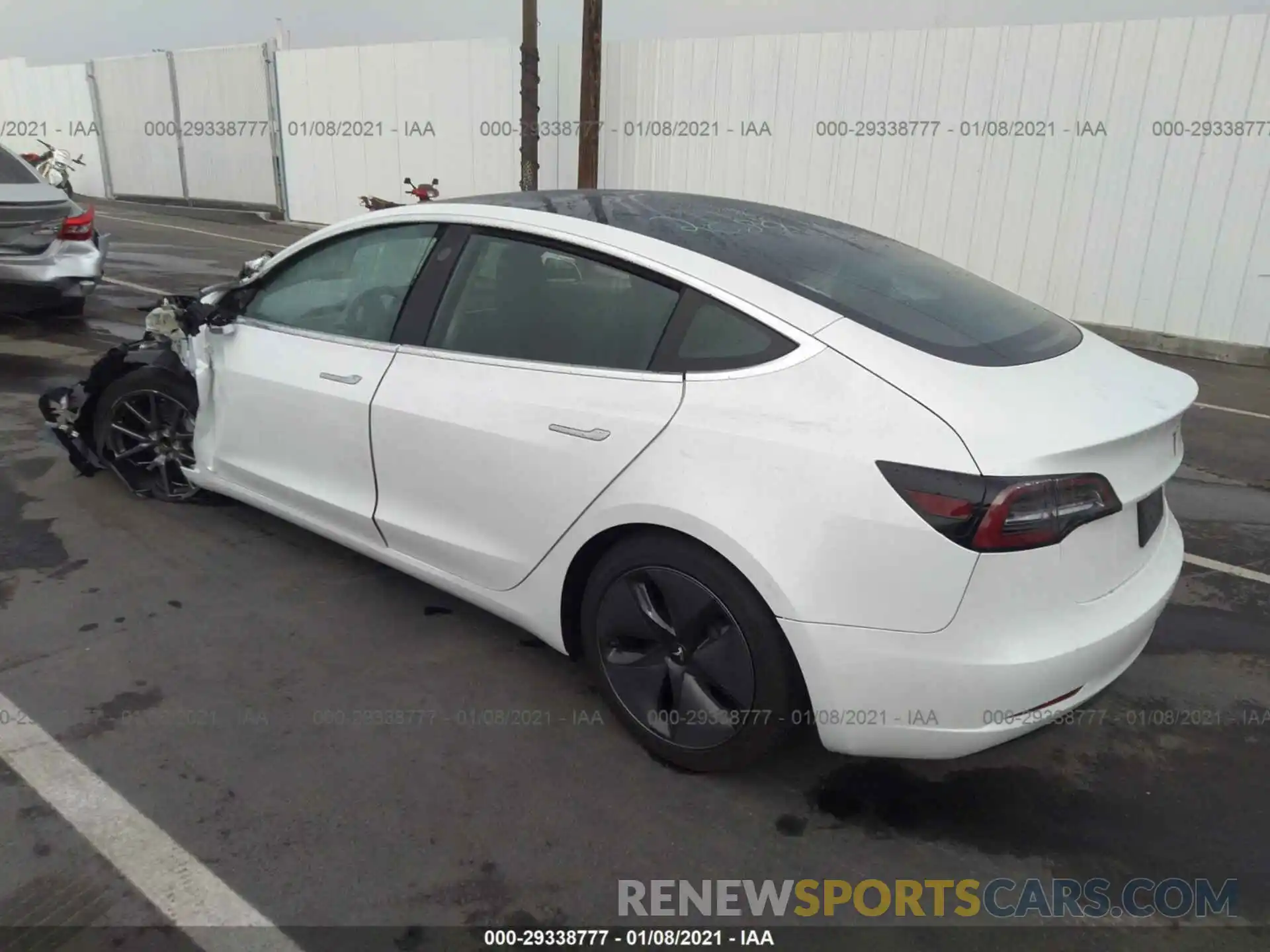 3 Photograph of a damaged car 5YJ3E1EA6LF804282 TESLA MODEL 3 2020