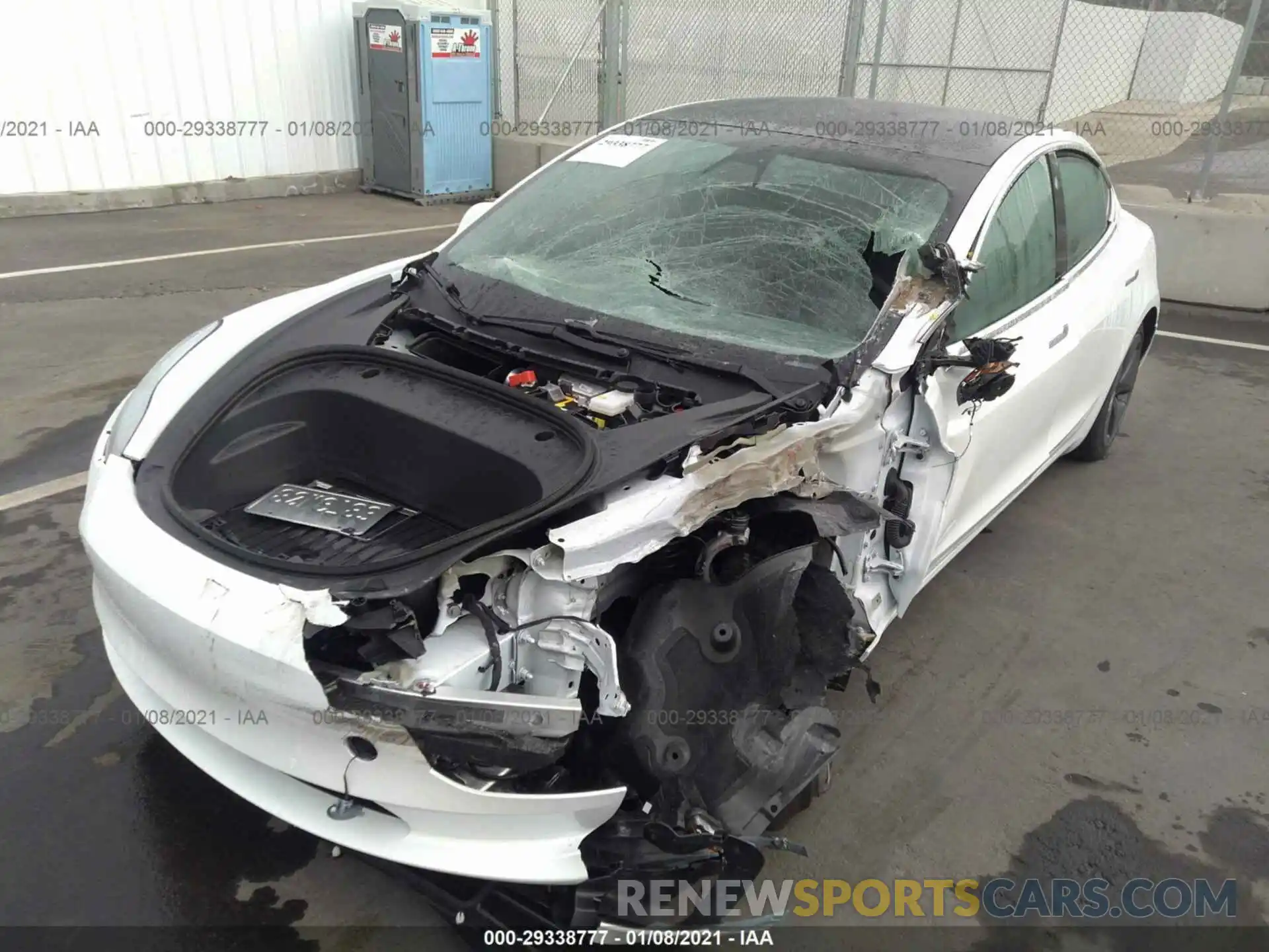 6 Photograph of a damaged car 5YJ3E1EA6LF804282 TESLA MODEL 3 2020