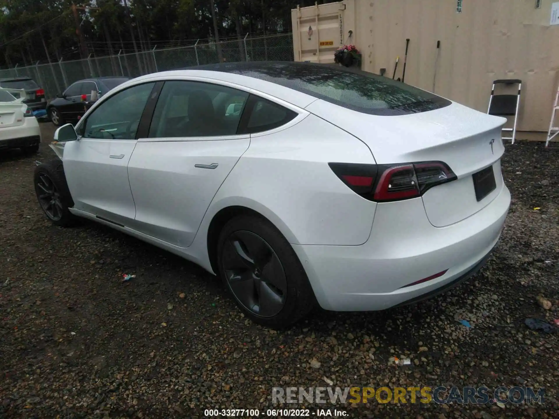 3 Photograph of a damaged car 5YJ3E1EA6LF804430 TESLA MODEL 3 2020