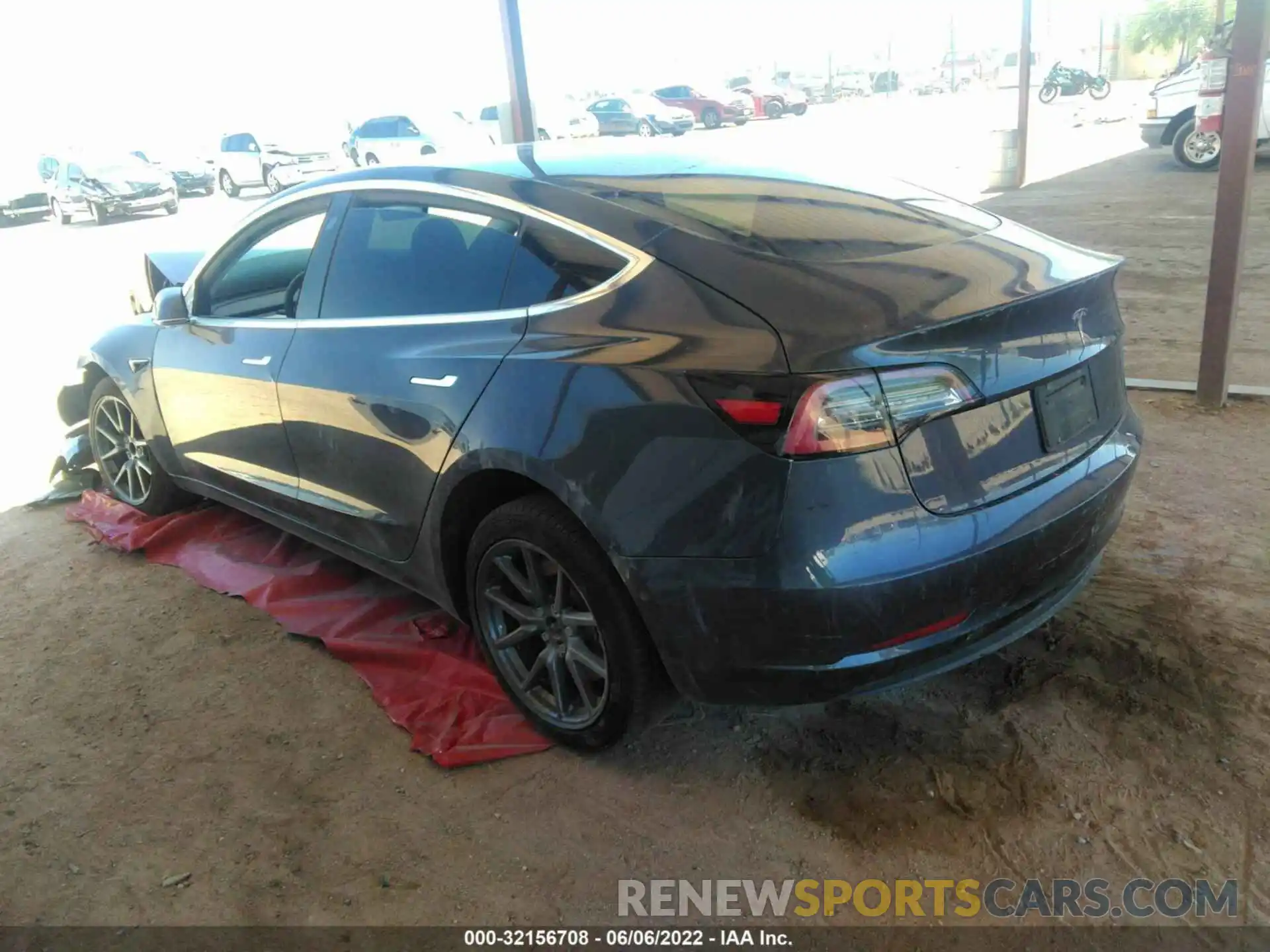 3 Photograph of a damaged car 5YJ3E1EA6LF804833 TESLA MODEL 3 2020