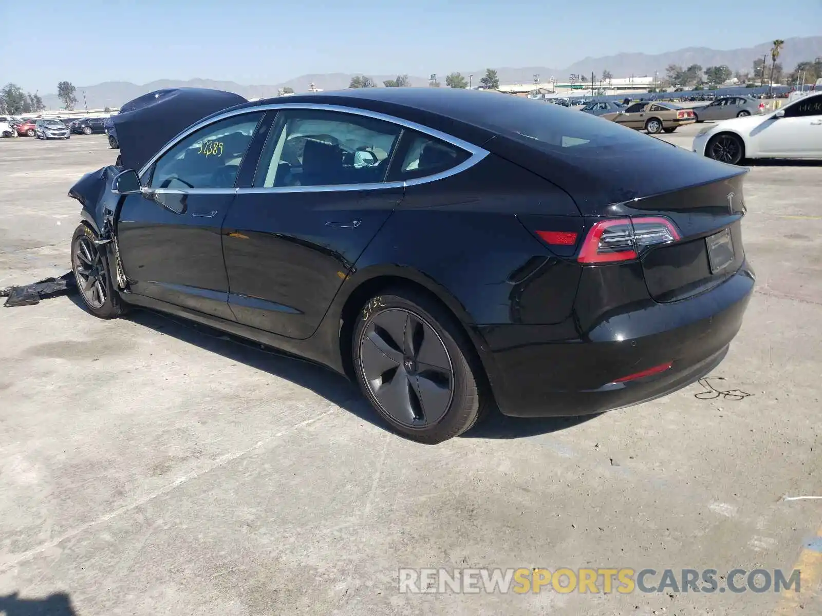 3 Photograph of a damaged car 5YJ3E1EA6LF808459 TESLA MODEL 3 2020