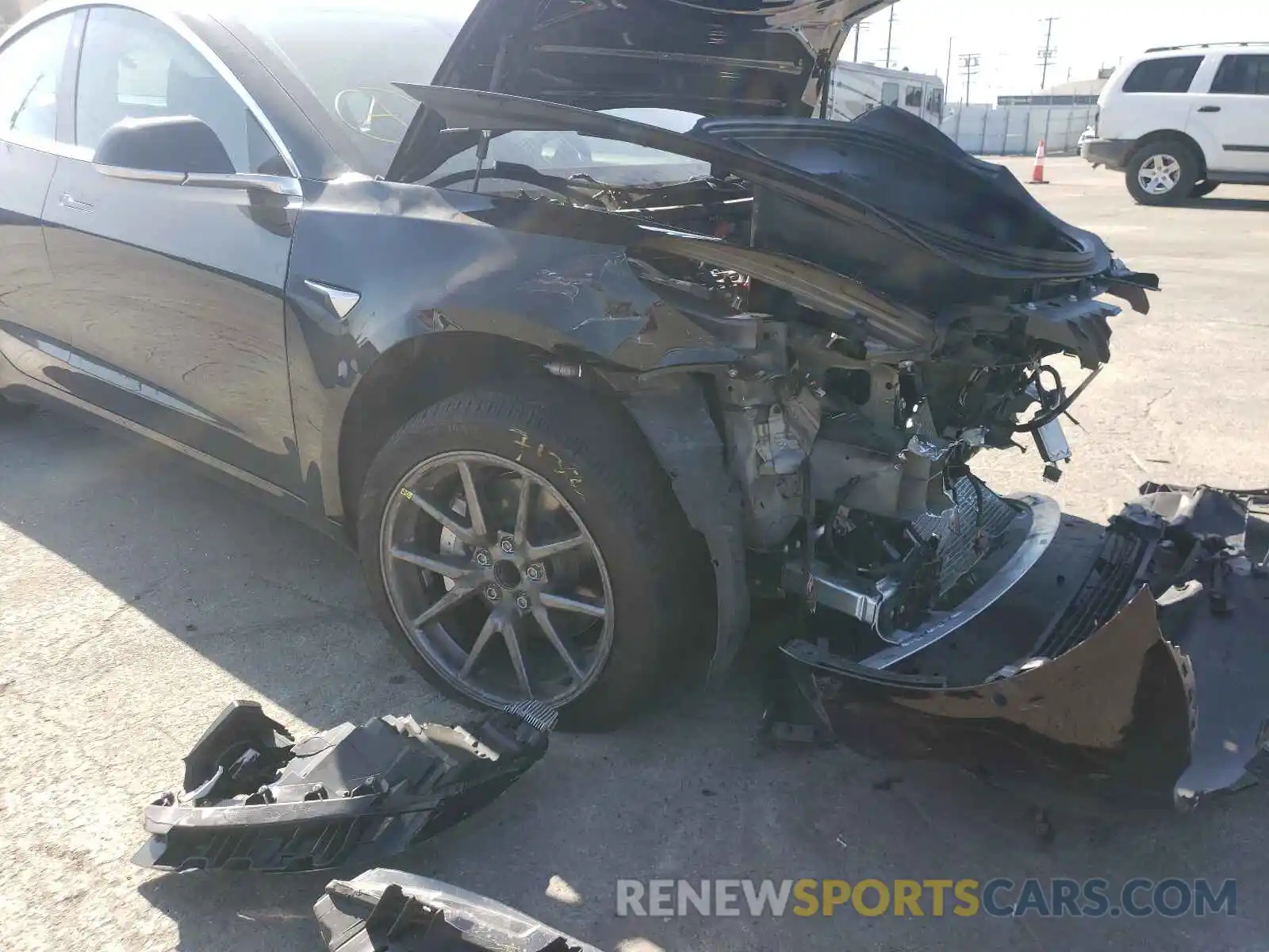 9 Photograph of a damaged car 5YJ3E1EA6LF808459 TESLA MODEL 3 2020