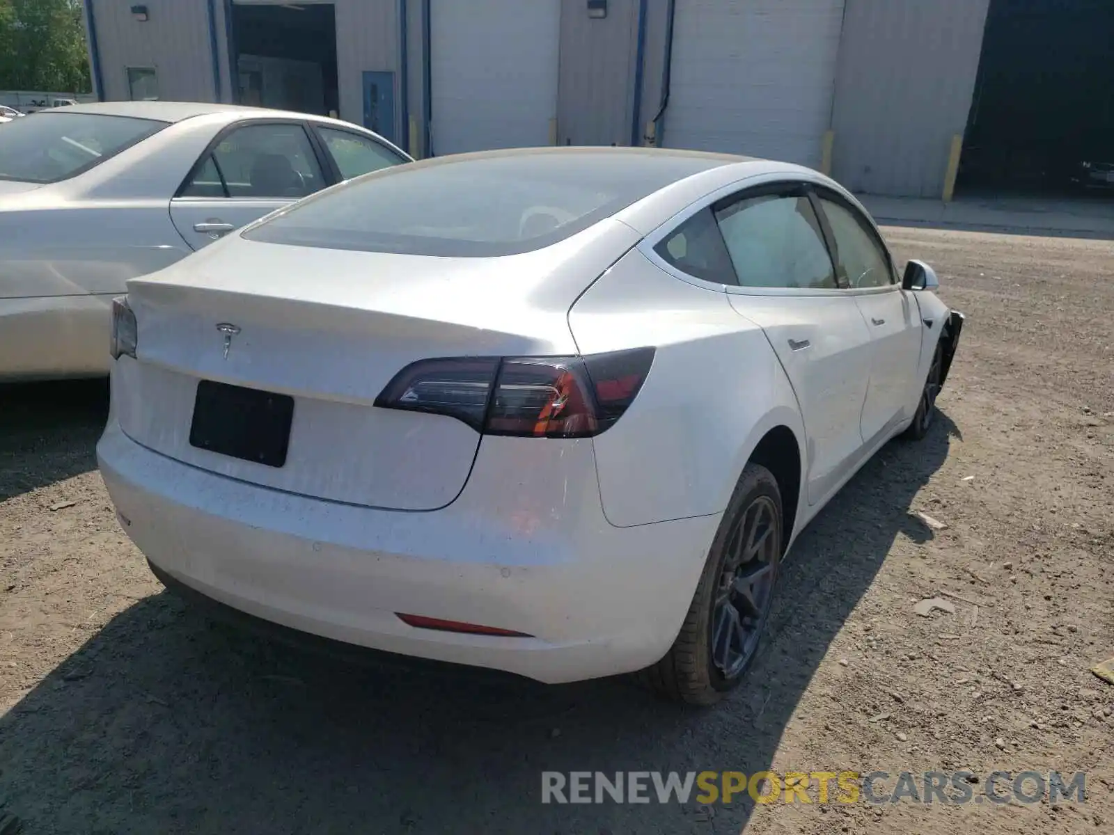 4 Photograph of a damaged car 5YJ3E1EA6LF808588 TESLA MODEL 3 2020