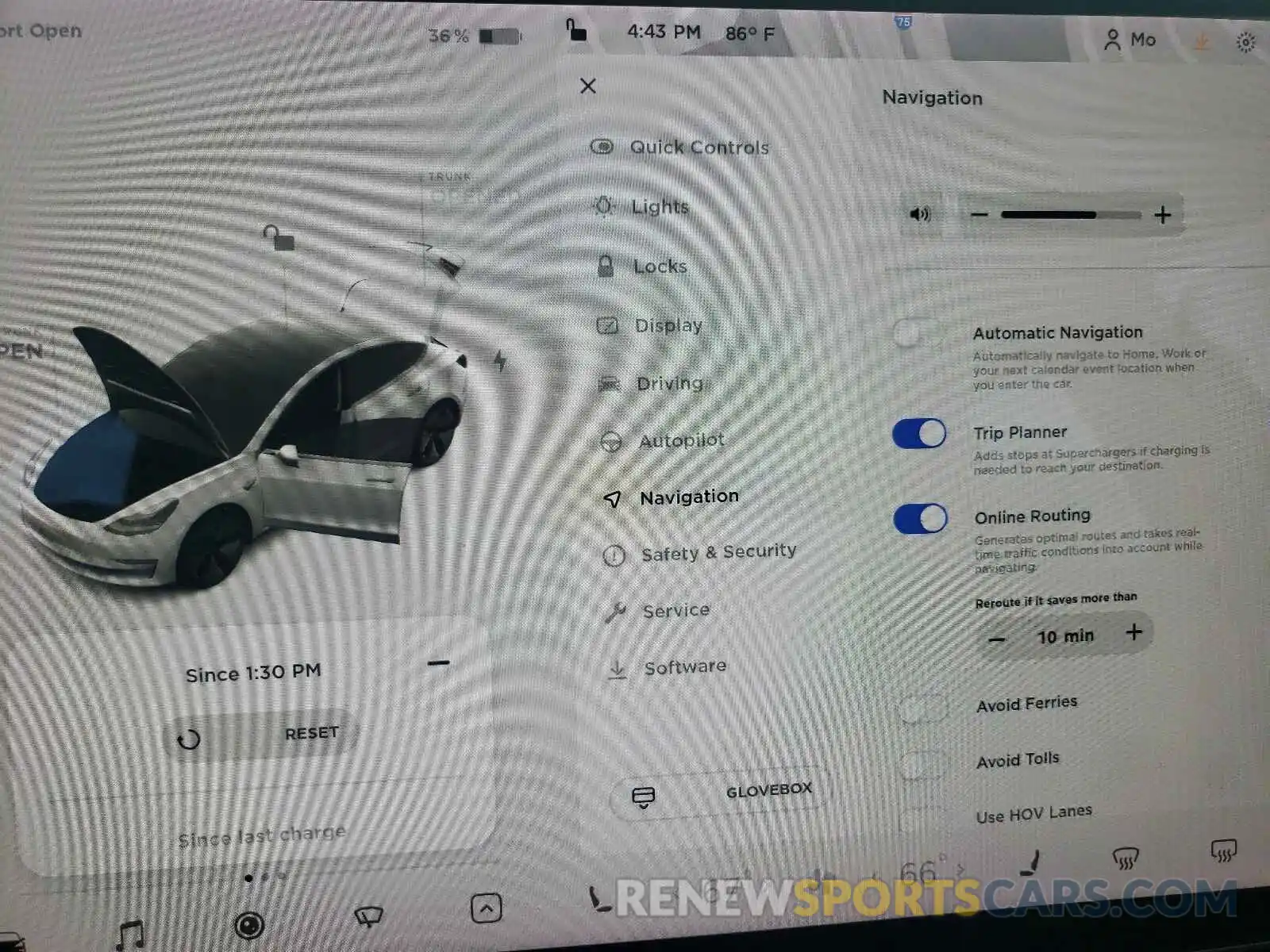 8 Photograph of a damaged car 5YJ3E1EA7LF504329 TESLA MODEL 3 2020