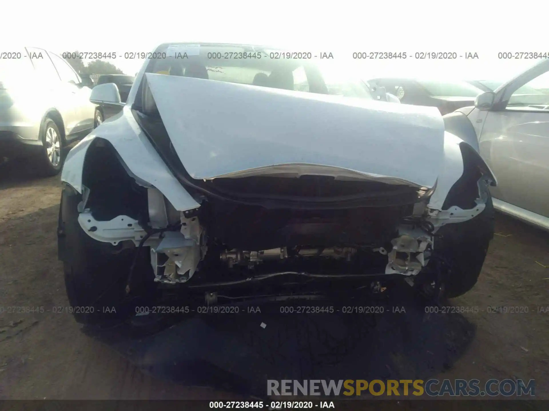 6 Photograph of a damaged car 5YJ3E1EA7LF599426 TESLA MODEL 3 2020