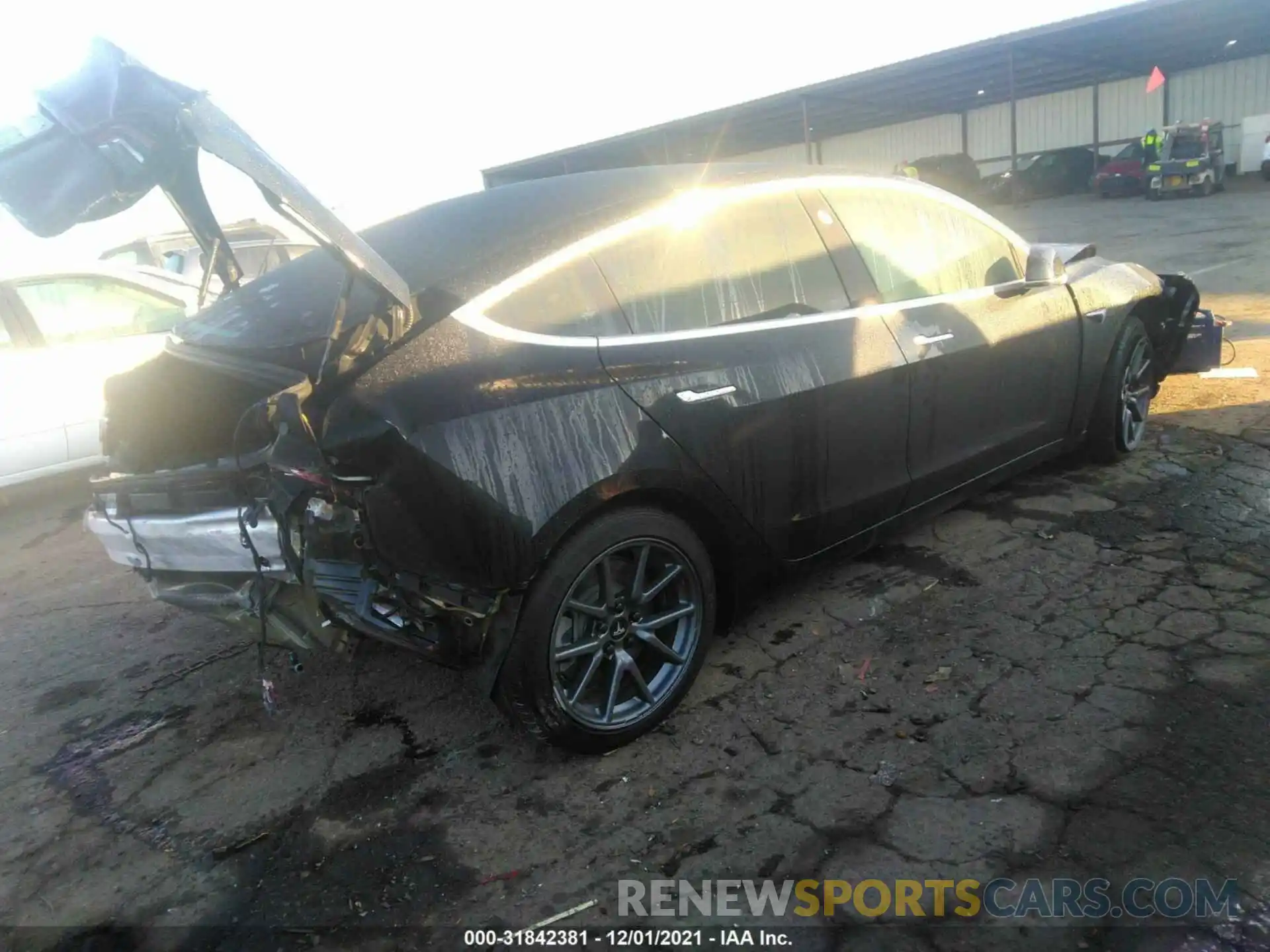 4 Photograph of a damaged car 5YJ3E1EA7LF606715 TESLA MODEL 3 2020