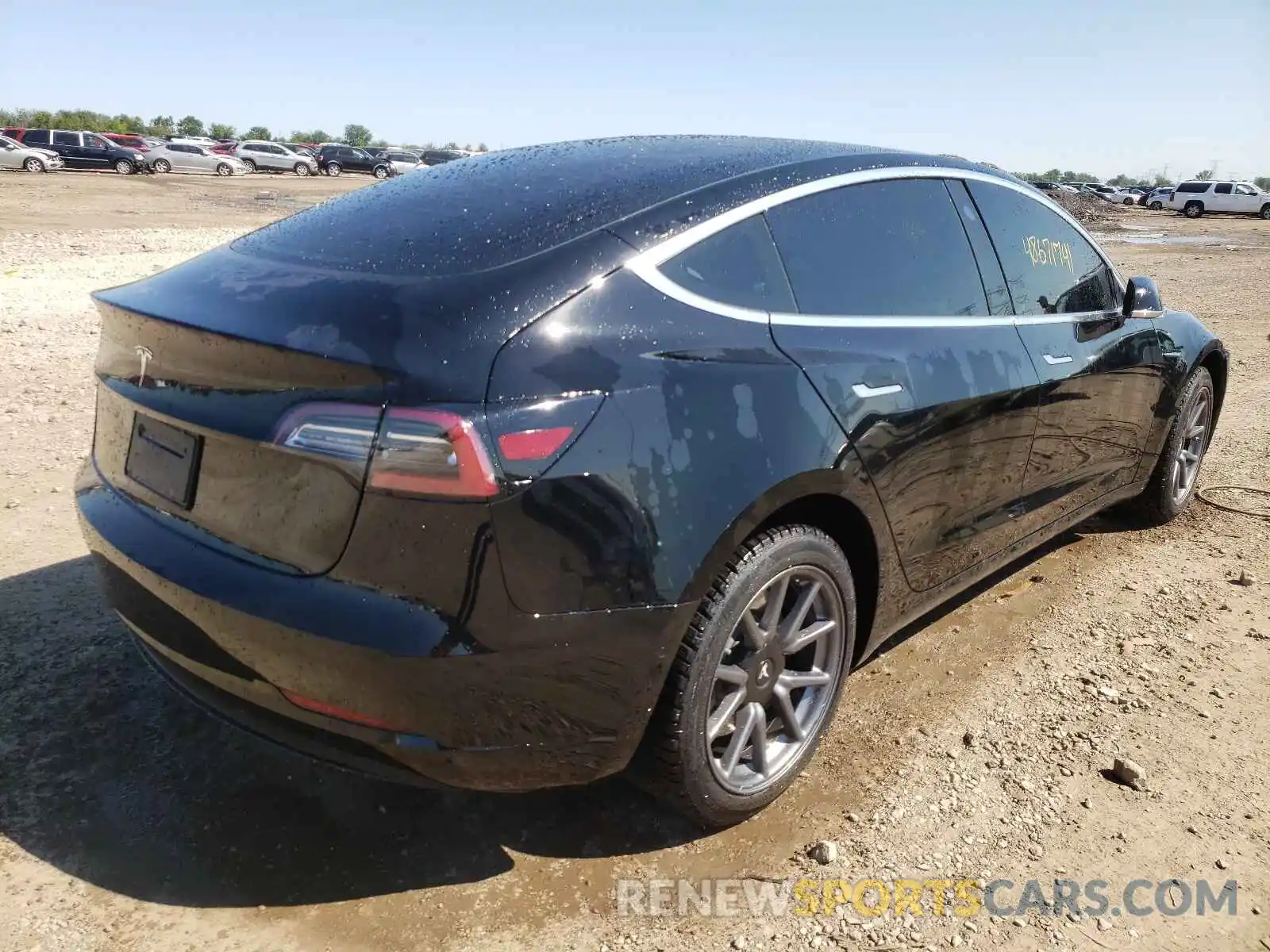 4 Photograph of a damaged car 5YJ3E1EA7LF606763 TESLA MODEL 3 2020