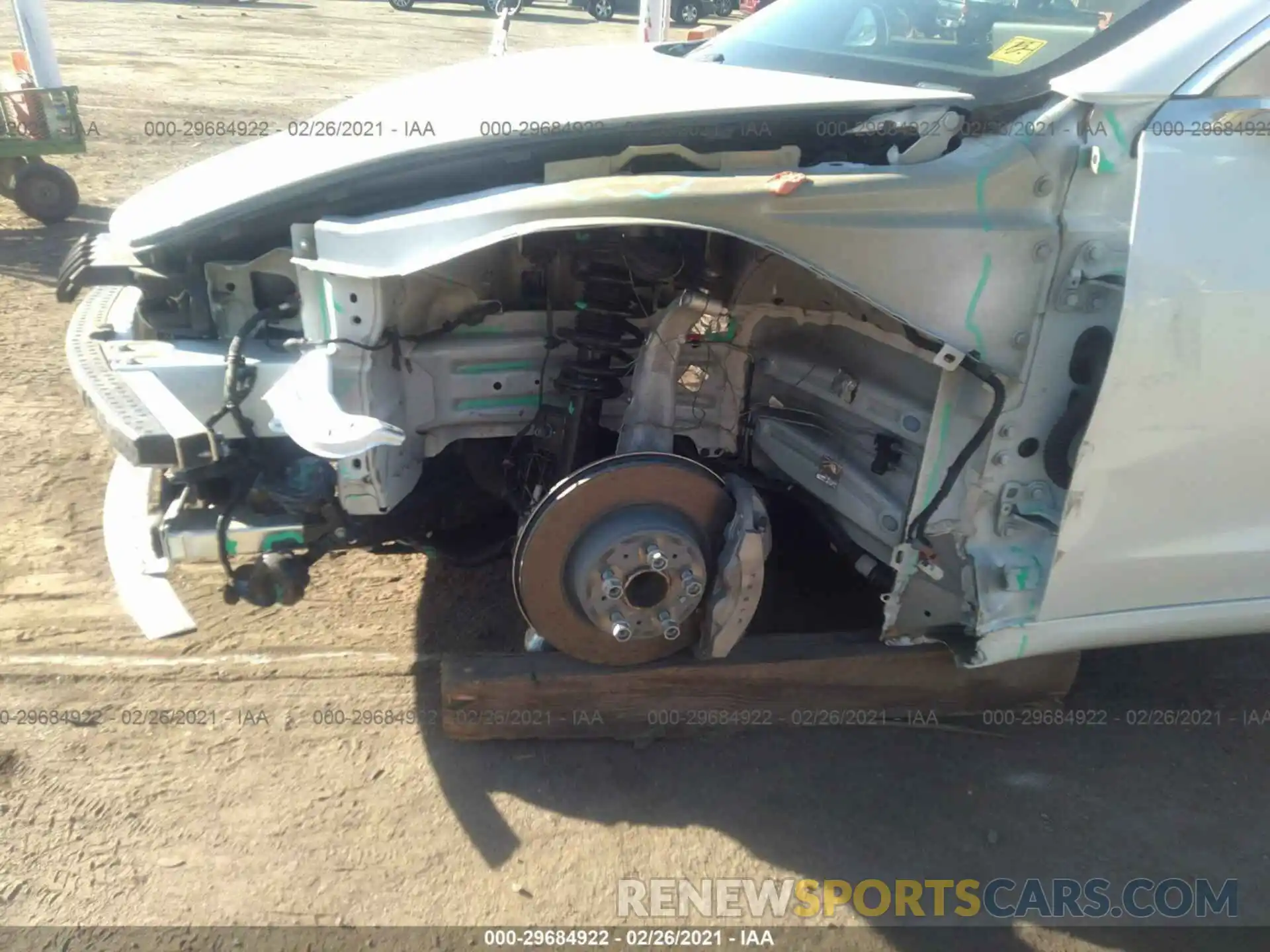 6 Photograph of a damaged car 5YJ3E1EA7LF612692 TESLA MODEL 3 2020