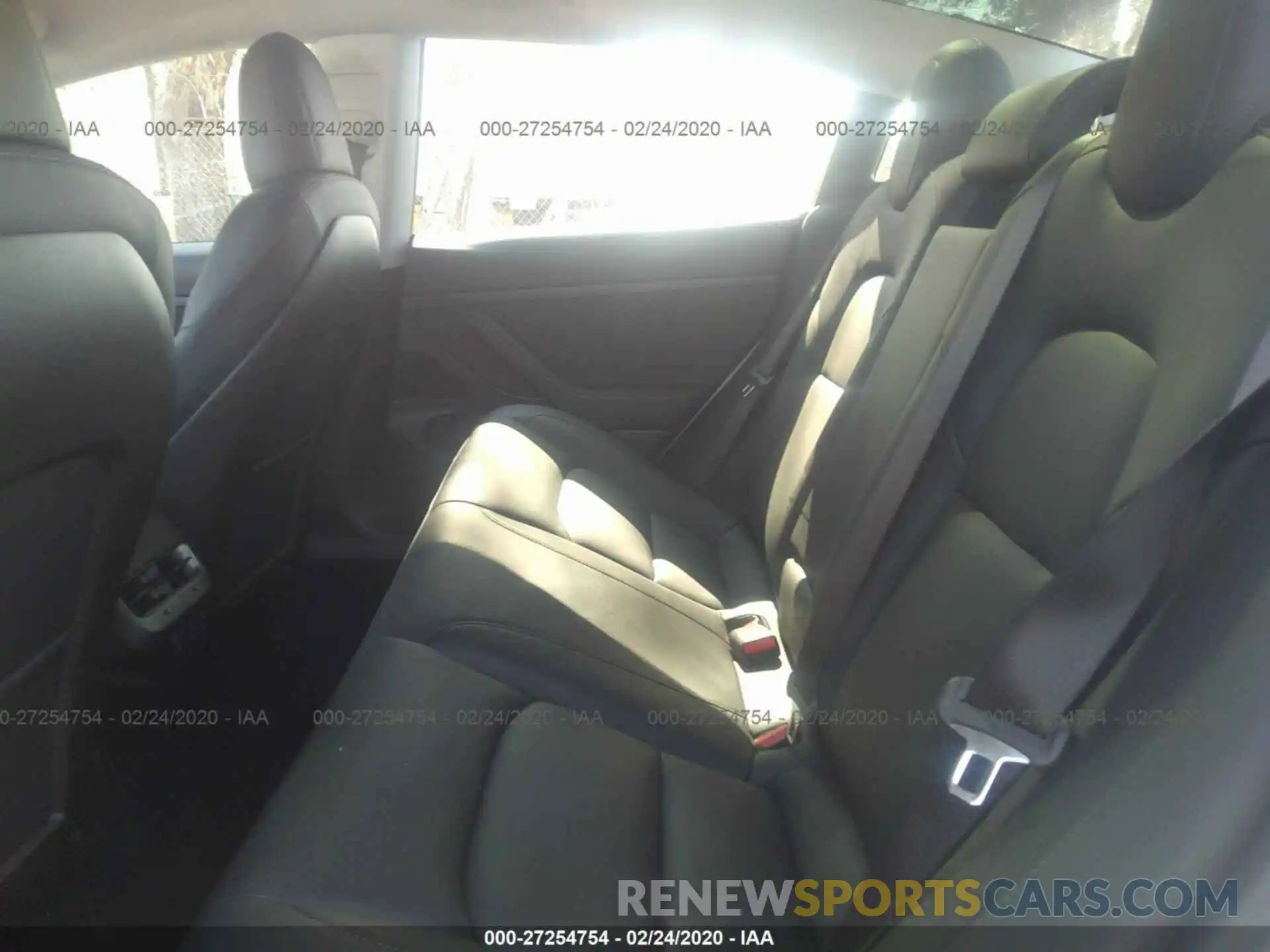 8 Photograph of a damaged car 5YJ3E1EA7LF613521 TESLA MODEL 3 2020