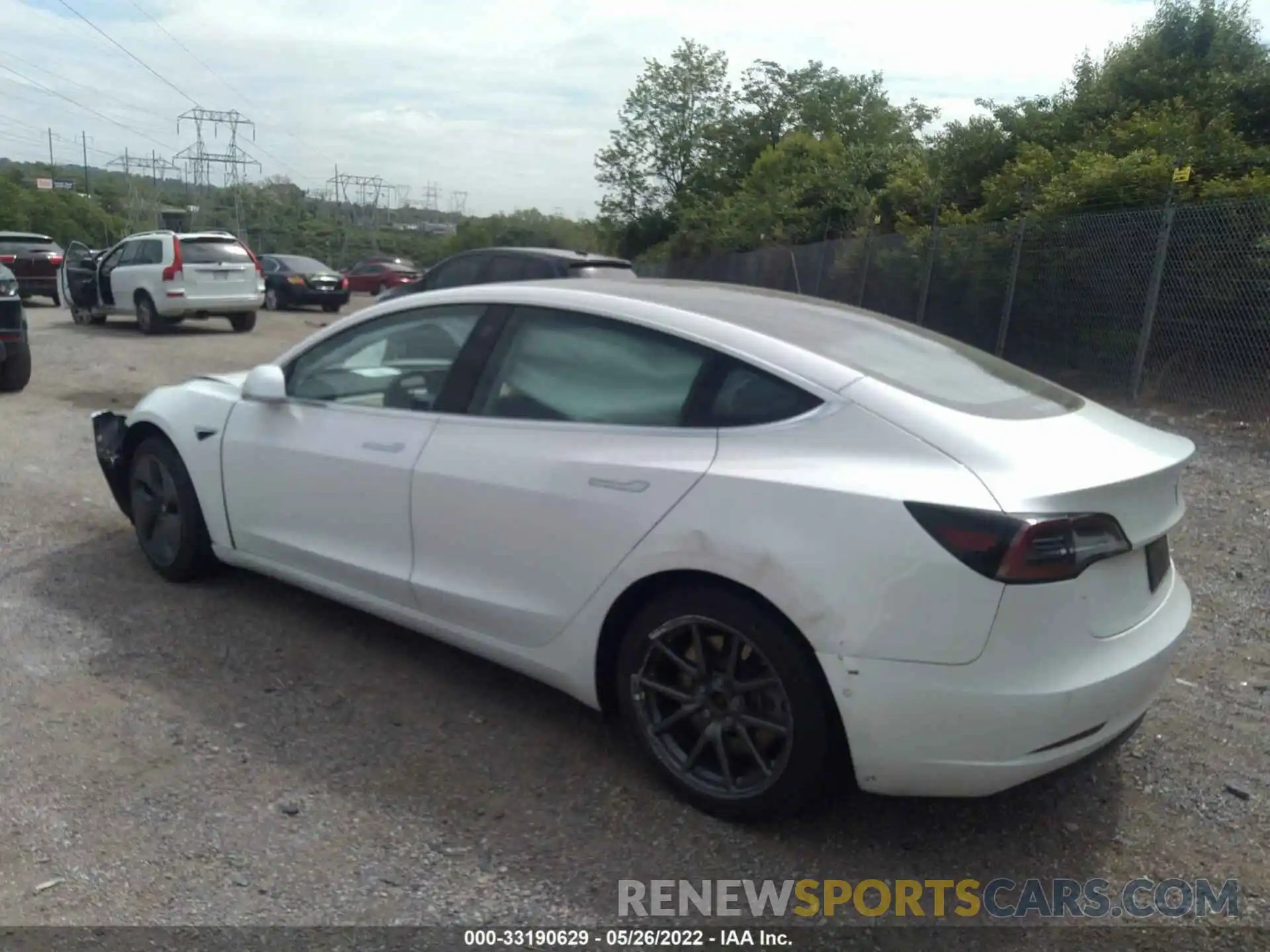 3 Photograph of a damaged car 5YJ3E1EA7LF613583 TESLA MODEL 3 2020