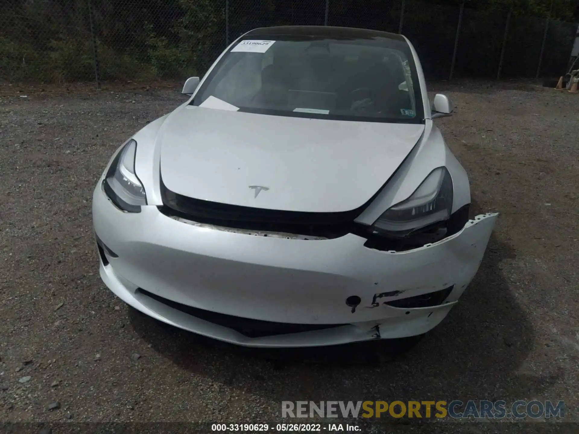 6 Photograph of a damaged car 5YJ3E1EA7LF613583 TESLA MODEL 3 2020