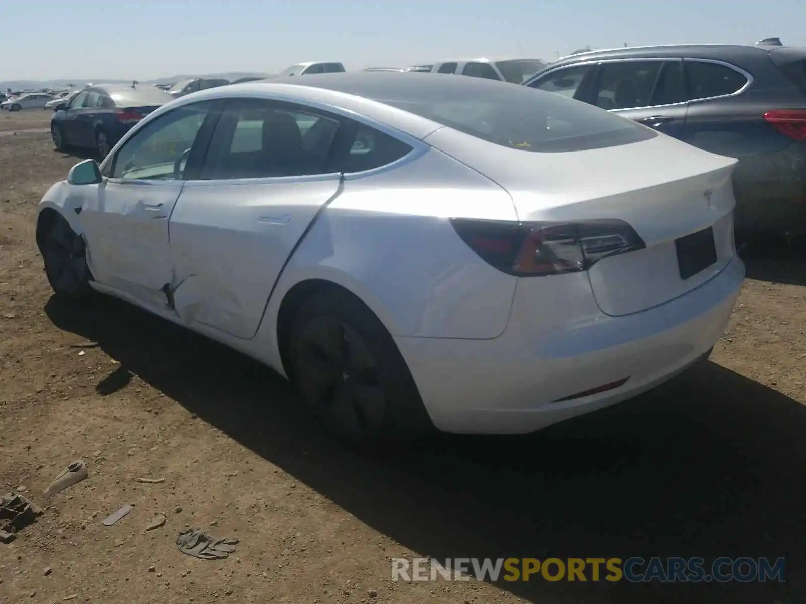 3 Photograph of a damaged car 5YJ3E1EA7LF613812 TESLA MODEL 3 2020