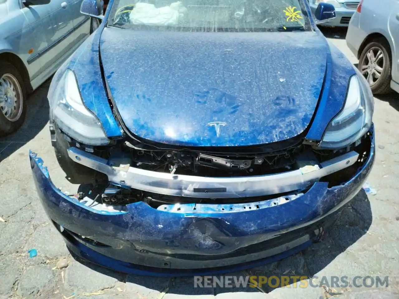 7 Photograph of a damaged car 5YJ3E1EA7LF615091 TESLA MODEL 3 2020