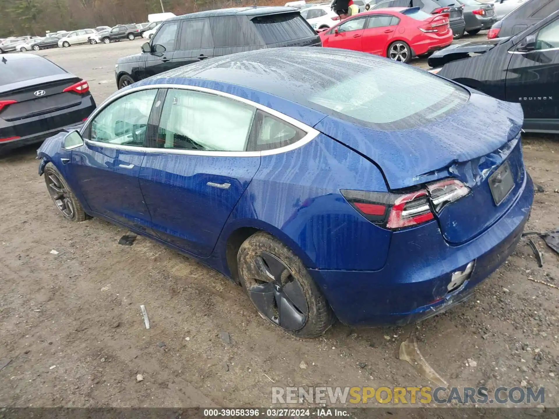 3 Photograph of a damaged car 5YJ3E1EA7LF615138 TESLA MODEL 3 2020