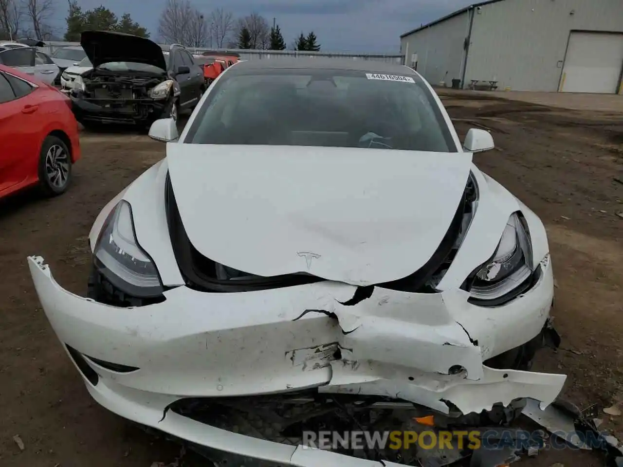 5 Photograph of a damaged car 5YJ3E1EA7LF625586 TESLA MODEL 3 2020