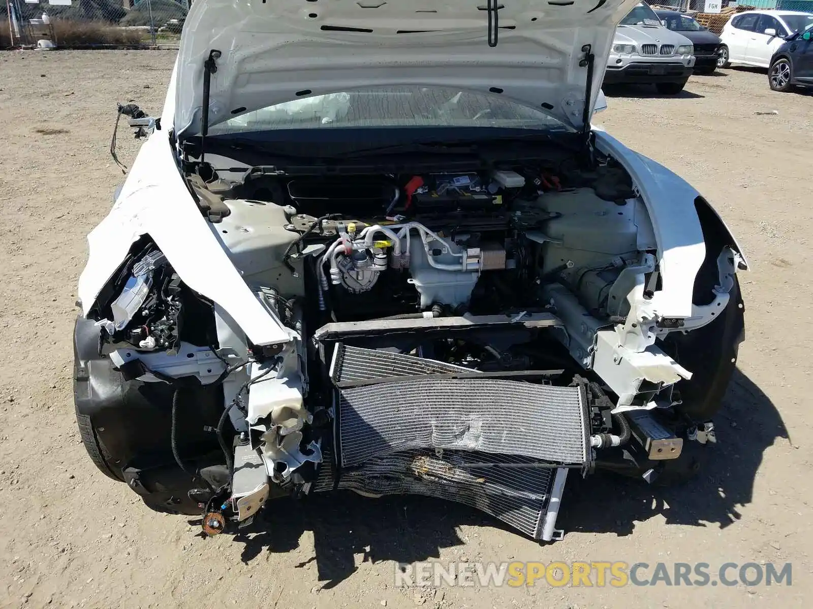 9 Photograph of a damaged car 5YJ3E1EA7LF631792 TESLA MODEL 3 2020