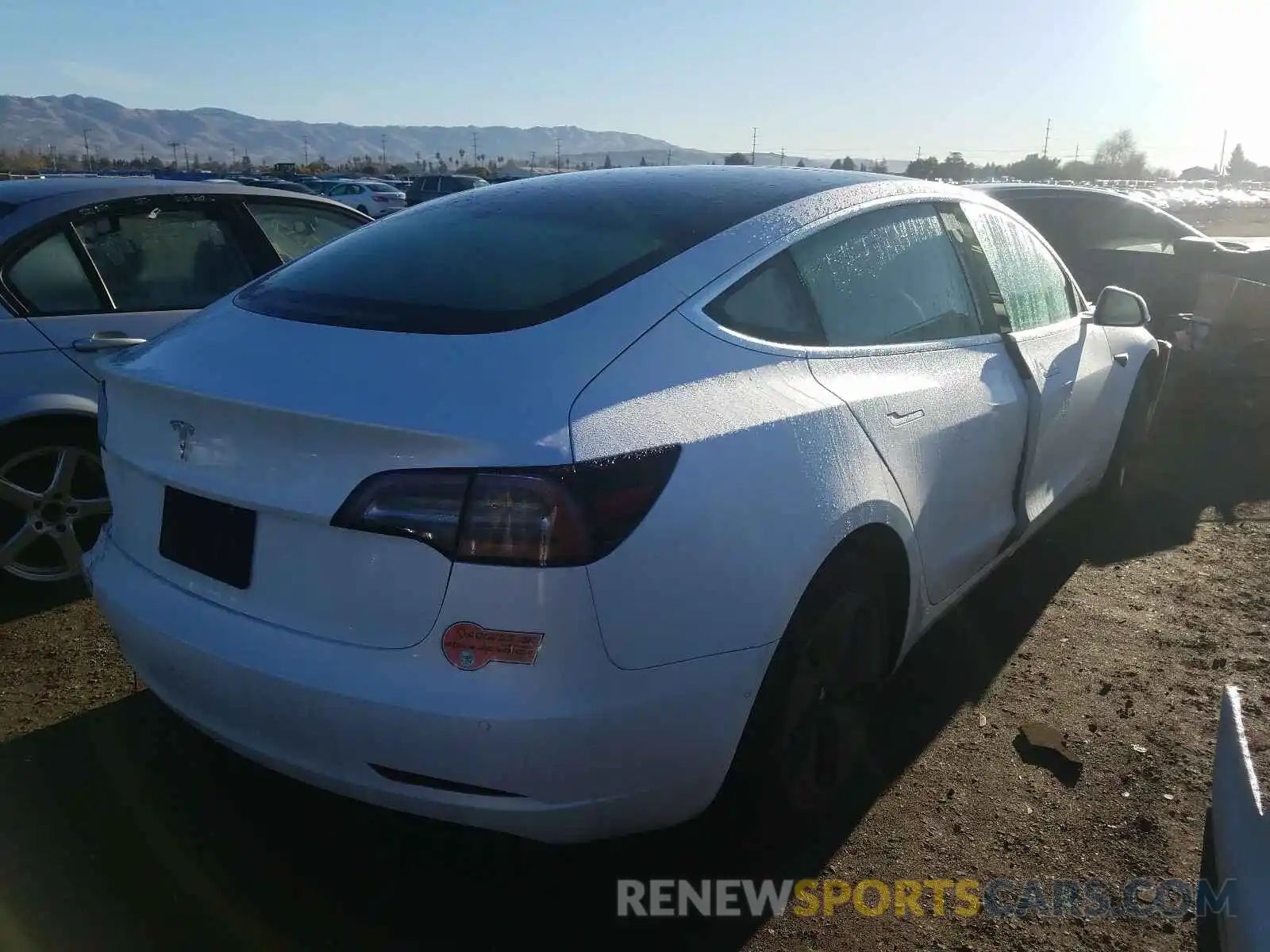 4 Photograph of a damaged car 5YJ3E1EA7LF634806 TESLA MODEL 3 2020