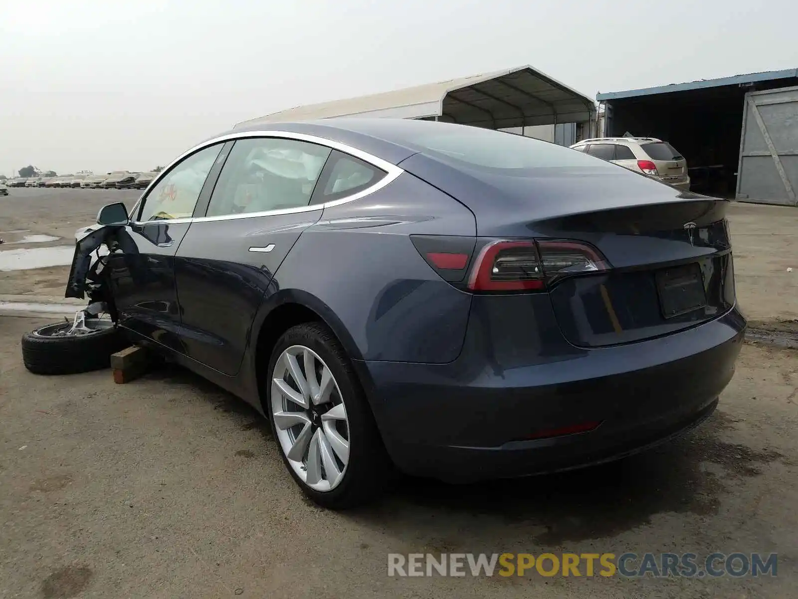 3 Photograph of a damaged car 5YJ3E1EA7LF635020 TESLA MODEL 3 2020