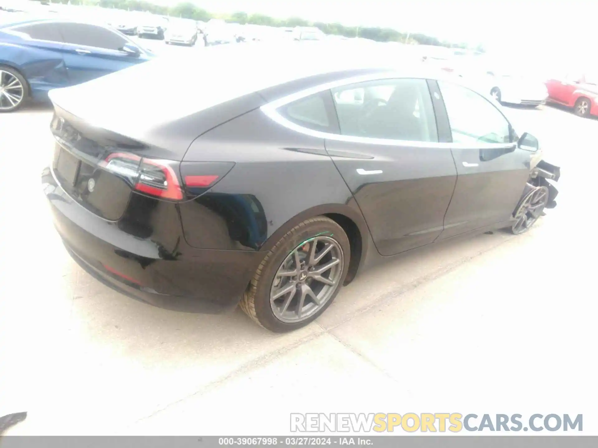 4 Photograph of a damaged car 5YJ3E1EA7LF657566 TESLA MODEL 3 2020