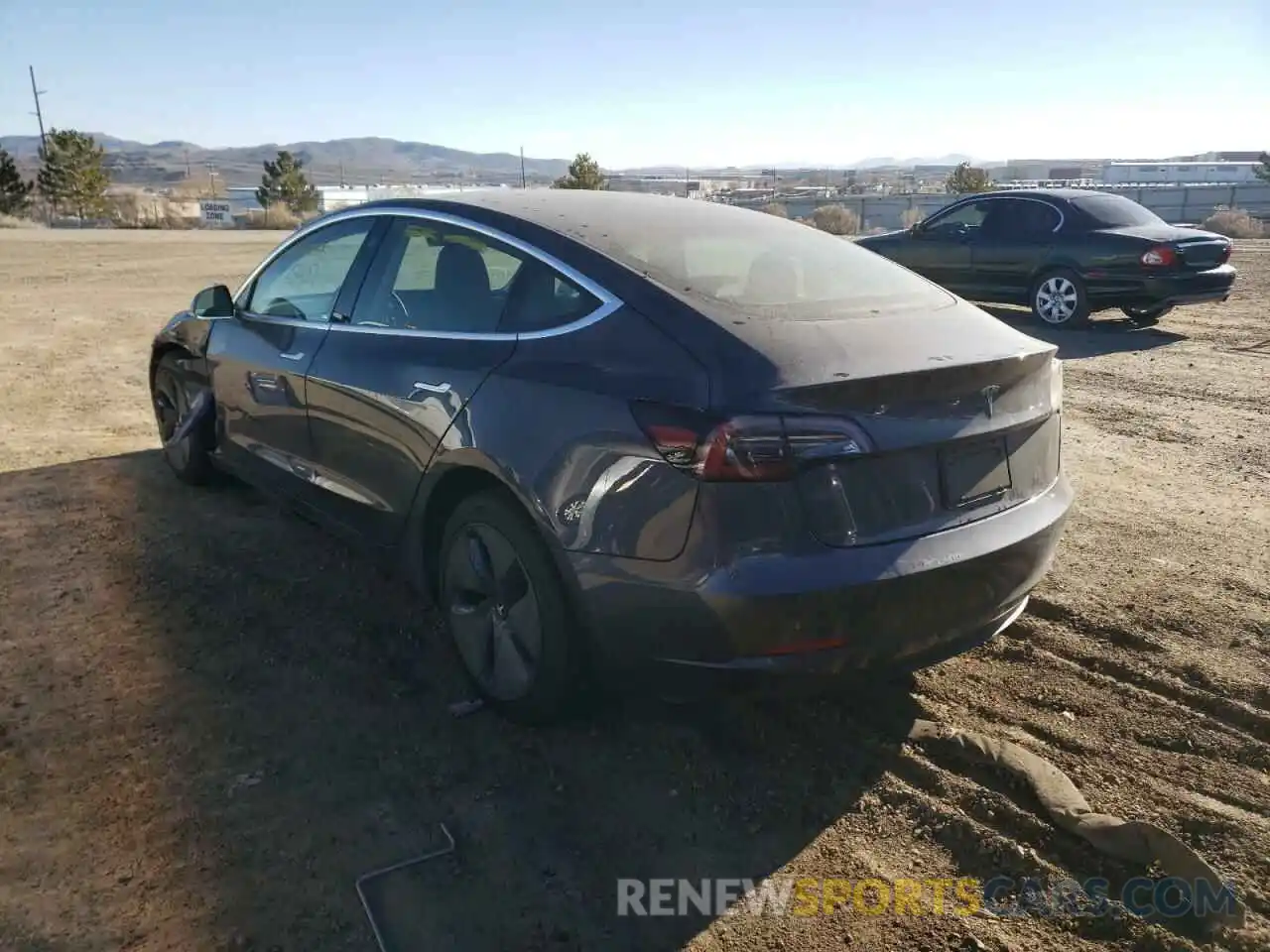 3 Photograph of a damaged car 5YJ3E1EA7LF739345 TESLA MODEL 3 2020