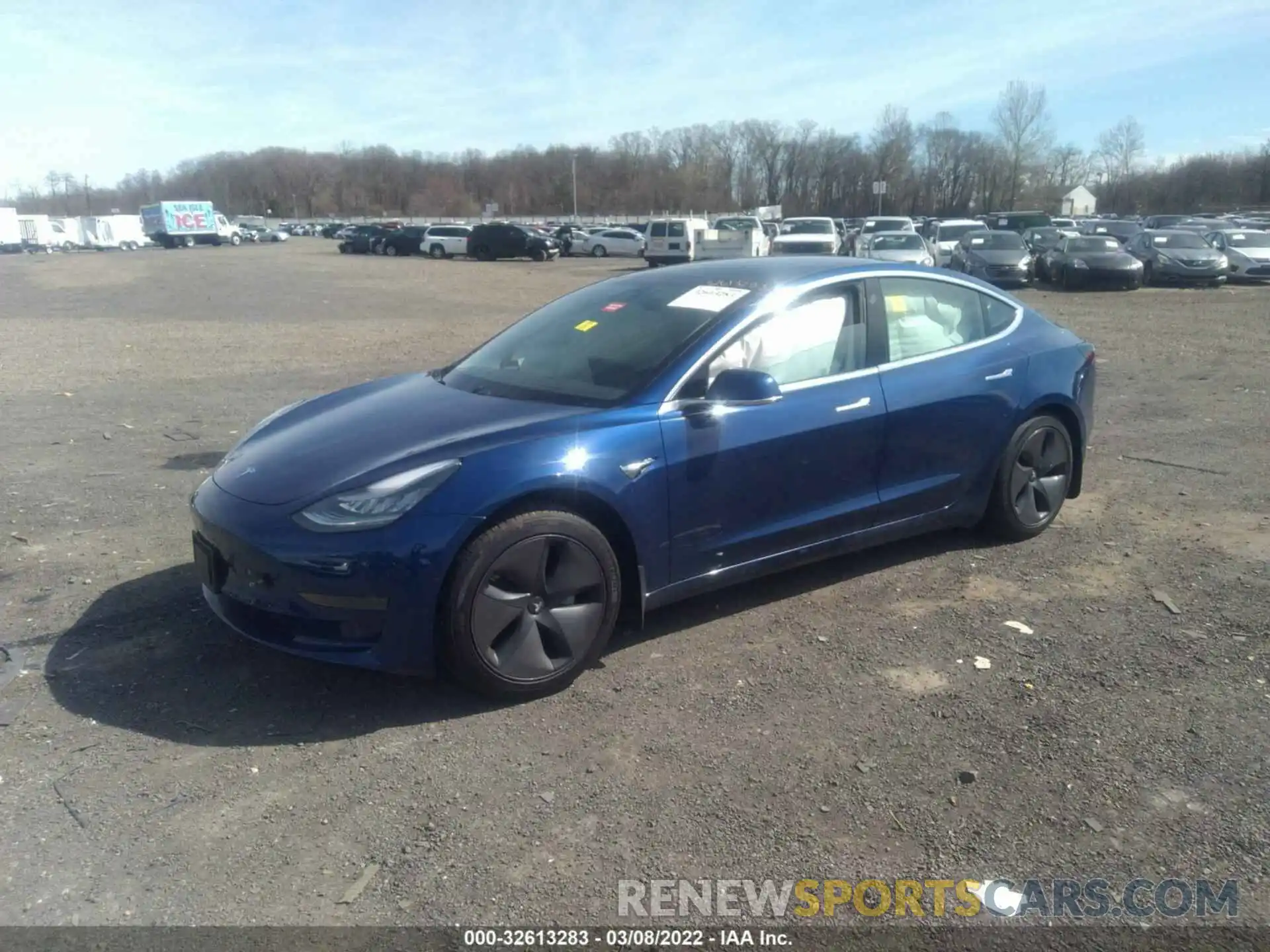 2 Photograph of a damaged car 5YJ3E1EA7LF739829 TESLA MODEL 3 2020