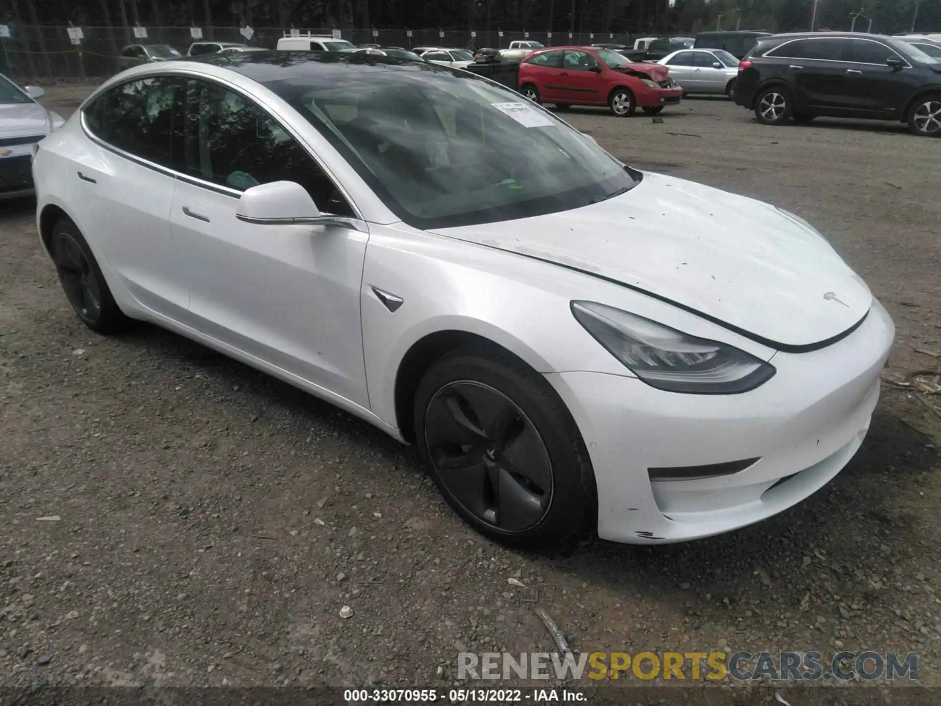 1 Фотография поврежденного автомобиля 5YJ3E1EA7LF745159 TESLA MODEL 3 2020