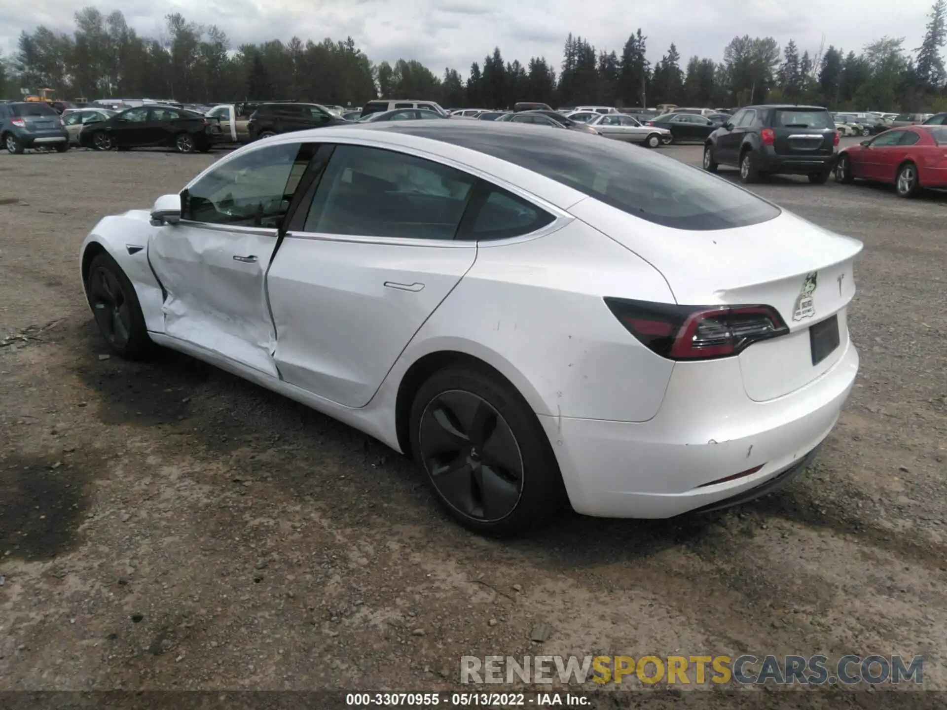 3 Фотография поврежденного автомобиля 5YJ3E1EA7LF745159 TESLA MODEL 3 2020