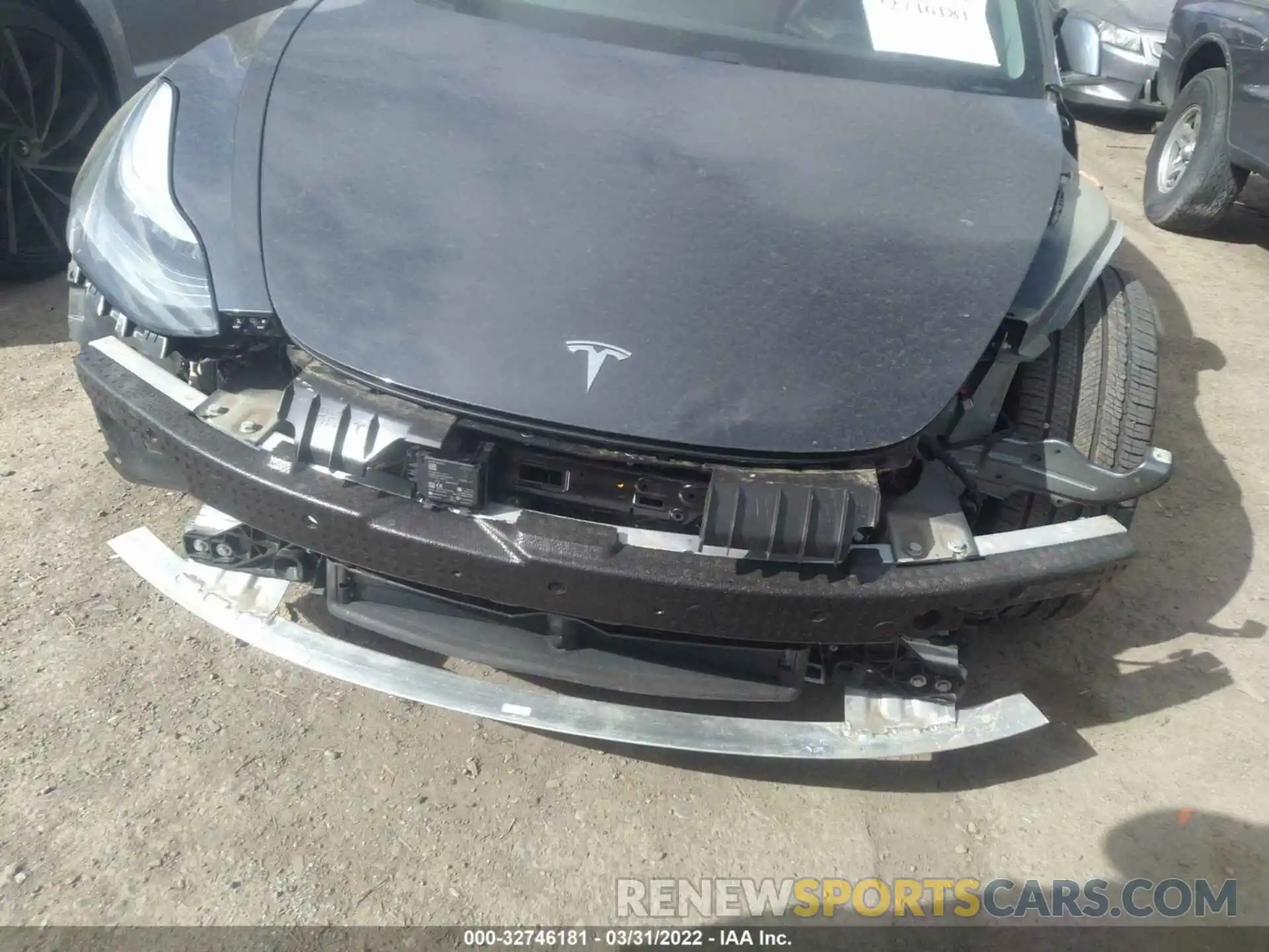 6 Photograph of a damaged car 5YJ3E1EA7LF745534 TESLA MODEL 3 2020