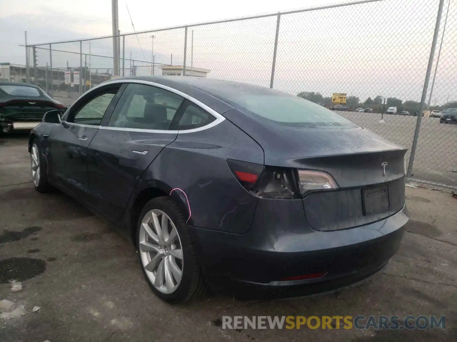 3 Photograph of a damaged car 5YJ3E1EA7LF783765 TESLA MODEL 3 2020