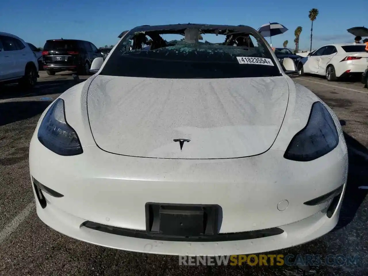 5 Photograph of a damaged car 5YJ3E1EA7LF805179 TESLA MODEL 3 2020