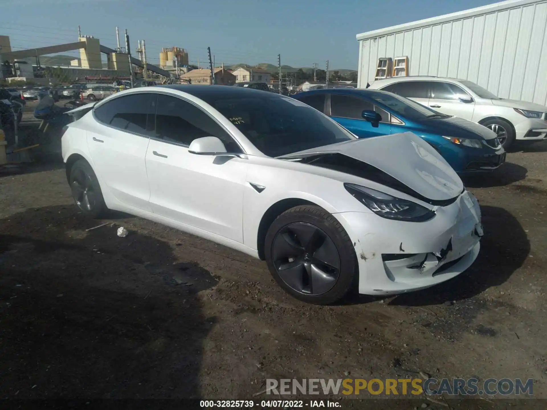 1 Фотография поврежденного автомобиля 5YJ3E1EA7LF805814 TESLA MODEL 3 2020