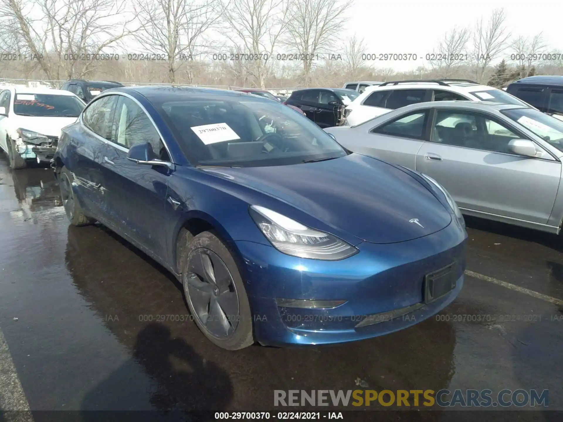 1 Фотография поврежденного автомобиля 5YJ3E1EA8LF476301 TESLA MODEL 3 2020