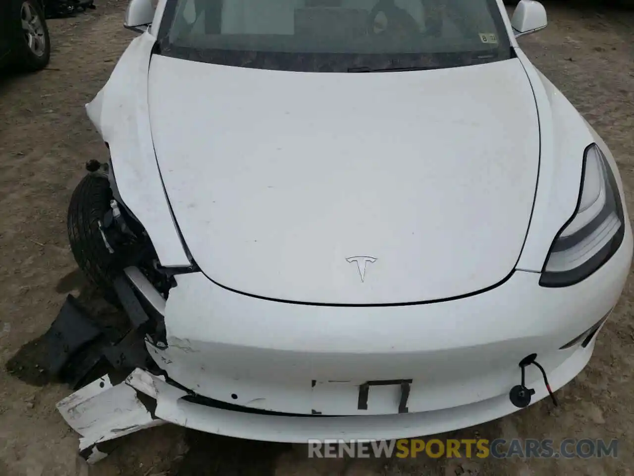 7 Photograph of a damaged car 5YJ3E1EA8LF509880 TESLA MODEL 3 2020