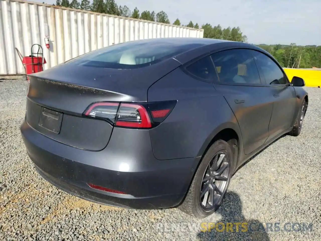 4 Фотография поврежденного автомобиля 5YJ3E1EA8LF614922 TESLA MODEL 3 2020