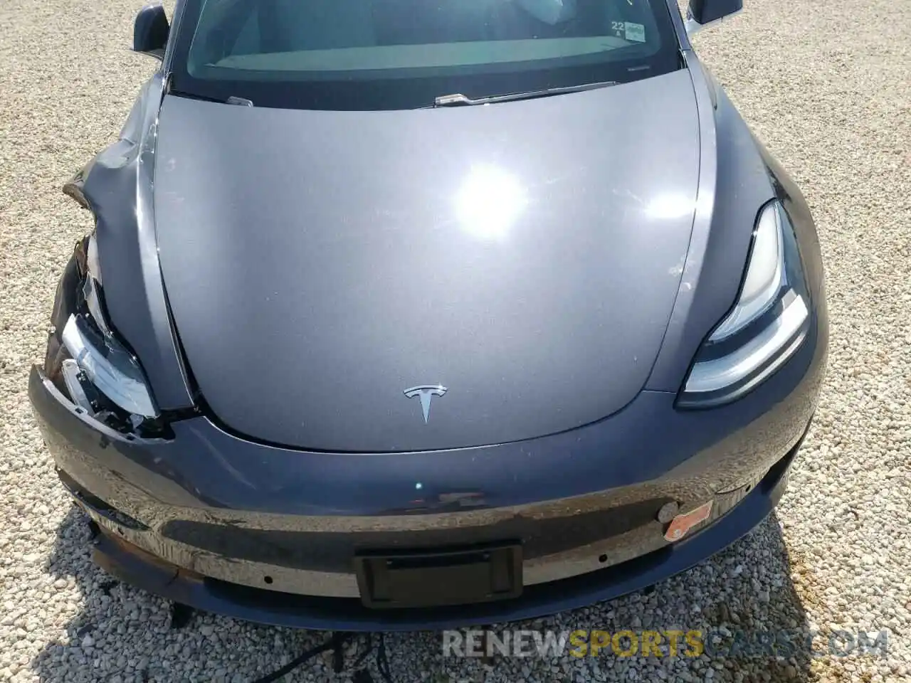 7 Photograph of a damaged car 5YJ3E1EA8LF616055 TESLA MODEL 3 2020