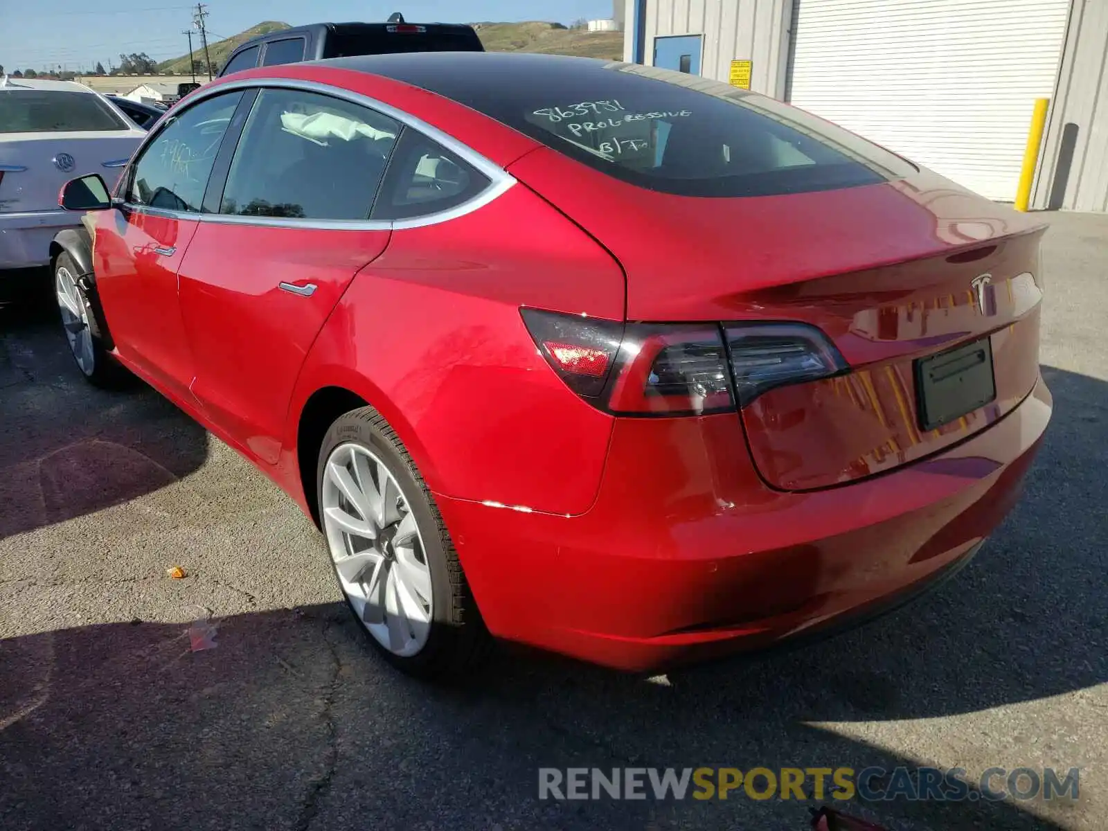 3 Photograph of a damaged car 5YJ3E1EA8LF630750 TESLA MODEL 3 2020