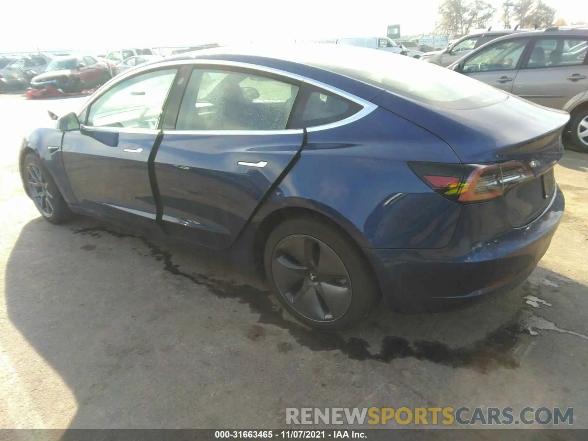 3 Photograph of a damaged car 5YJ3E1EA8LF631056 TESLA MODEL 3 2020