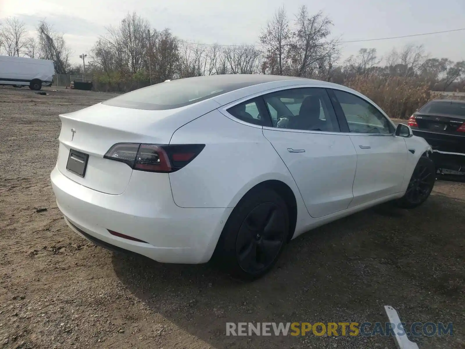 4 Фотография поврежденного автомобиля 5YJ3E1EA8LF632563 TESLA MODEL 3 2020