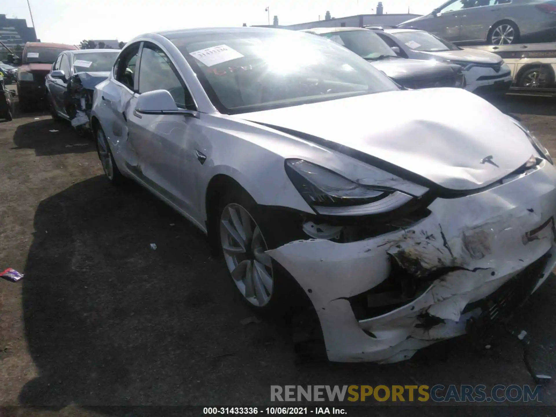 5 Photograph of a damaged car 5YJ3E1EA8LF634989 TESLA MODEL 3 2020