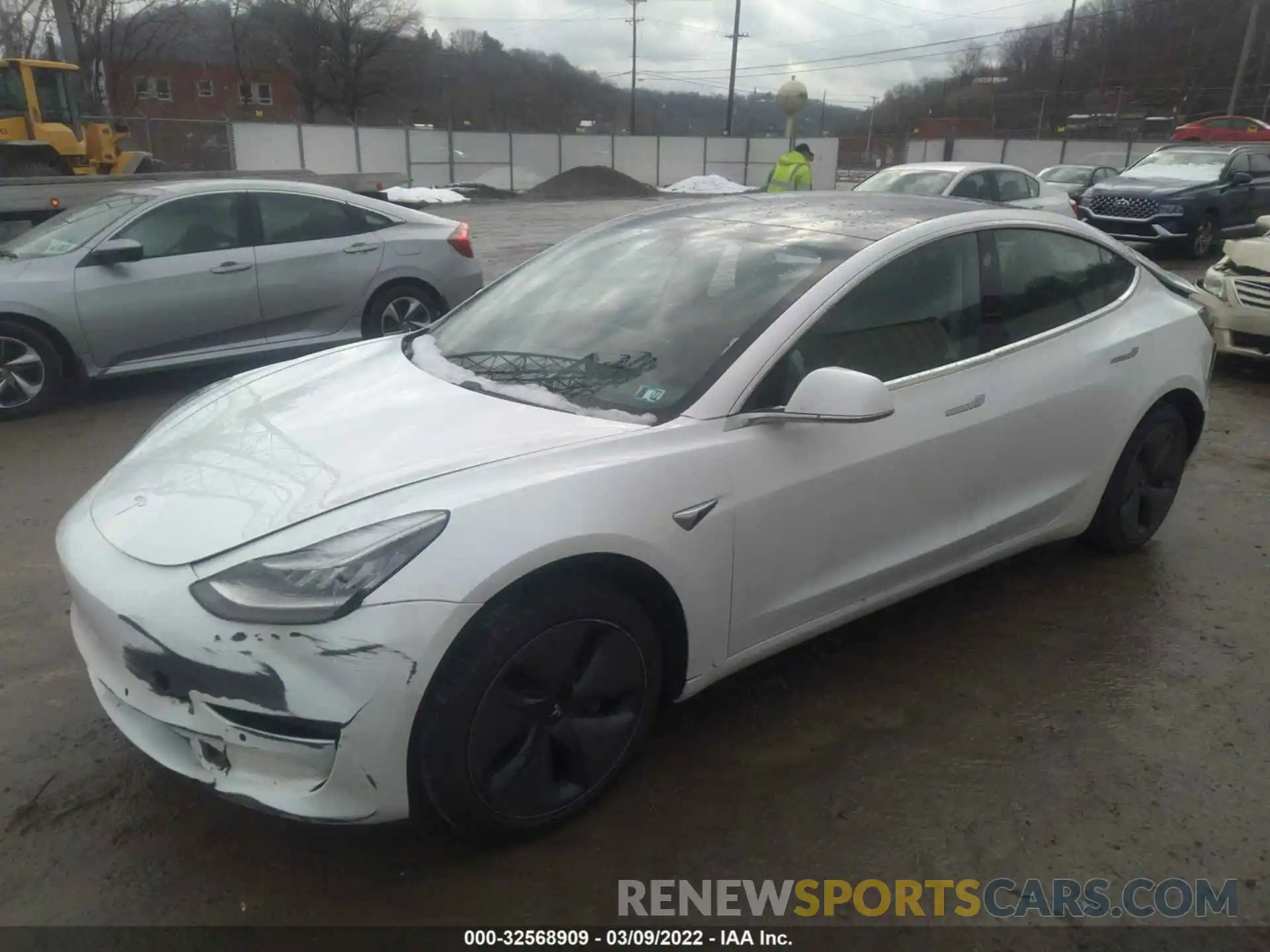 2 Фотография поврежденного автомобиля 5YJ3E1EA8LF645328 TESLA MODEL 3 2020