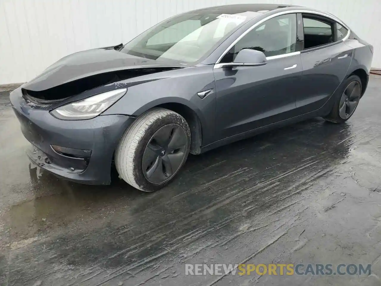 1 Photograph of a damaged car 5YJ3E1EA8LF657754 TESLA MODEL 3 2020