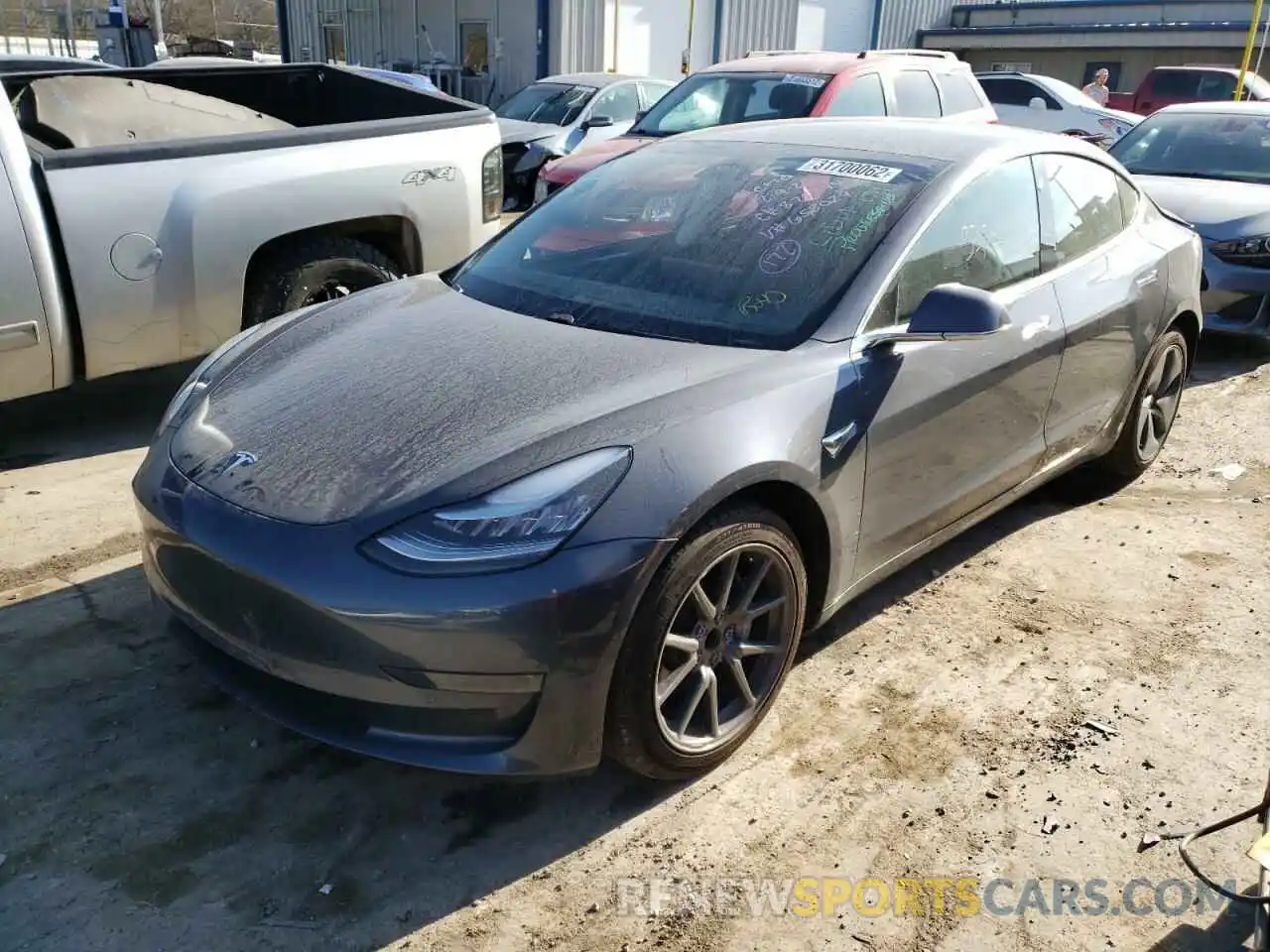 2 Фотография поврежденного автомобиля 5YJ3E1EA8LF658029 TESLA MODEL 3 2020