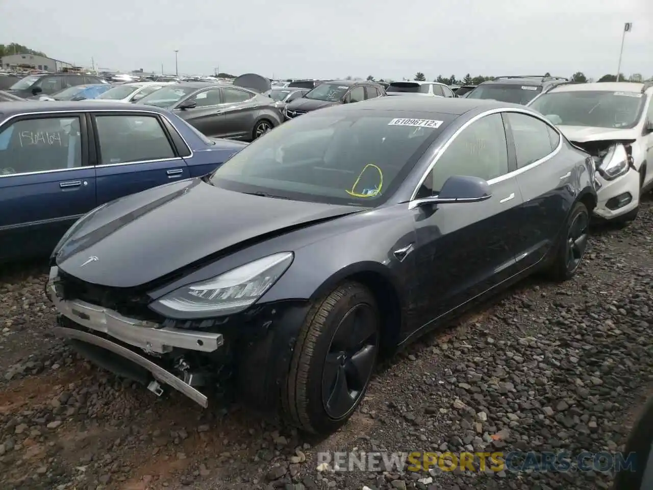 2 Фотография поврежденного автомобиля 5YJ3E1EA8LF658046 TESLA MODEL 3 2020