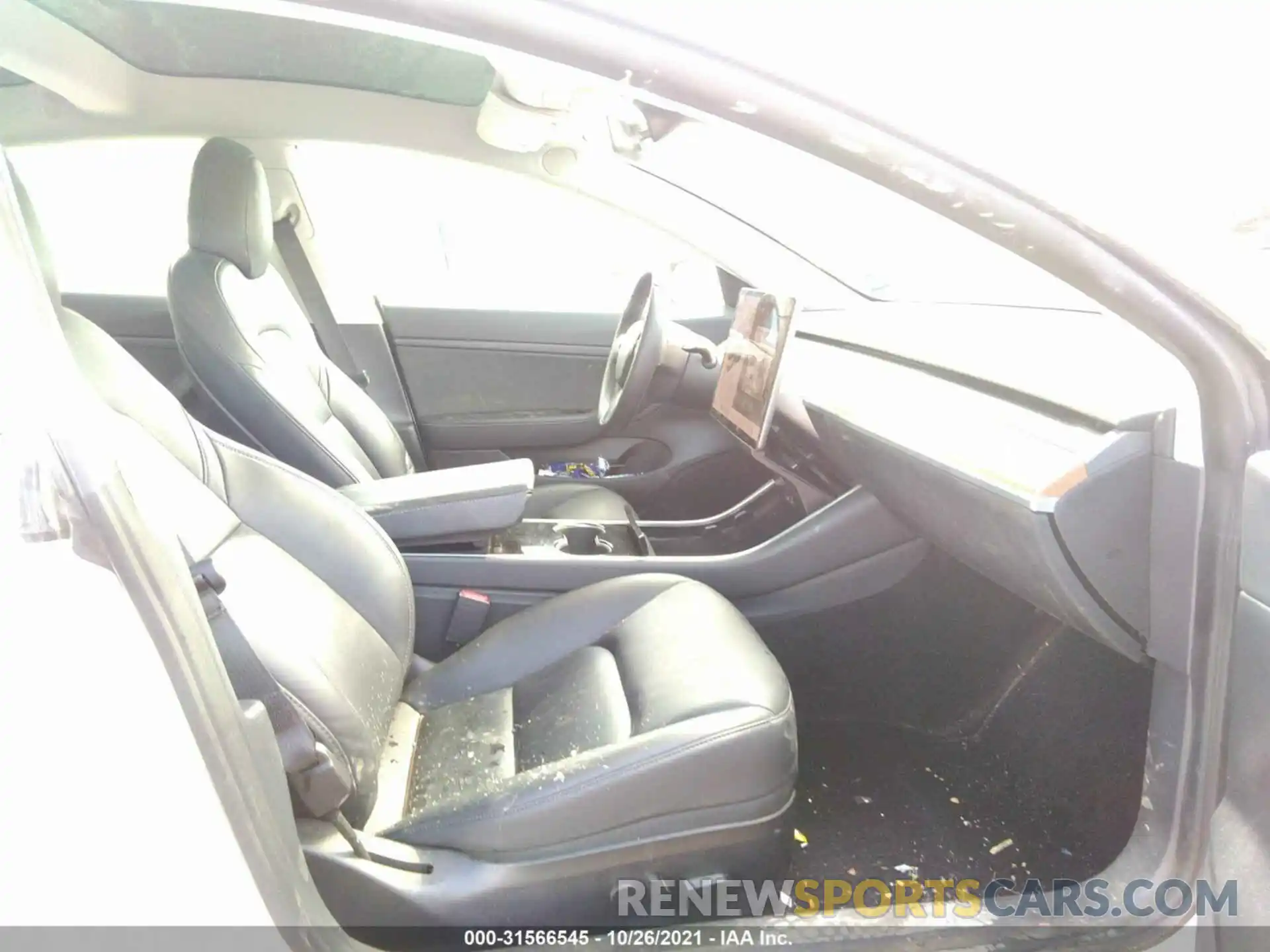 5 Photograph of a damaged car 5YJ3E1EA8LF659102 TESLA MODEL 3 2020