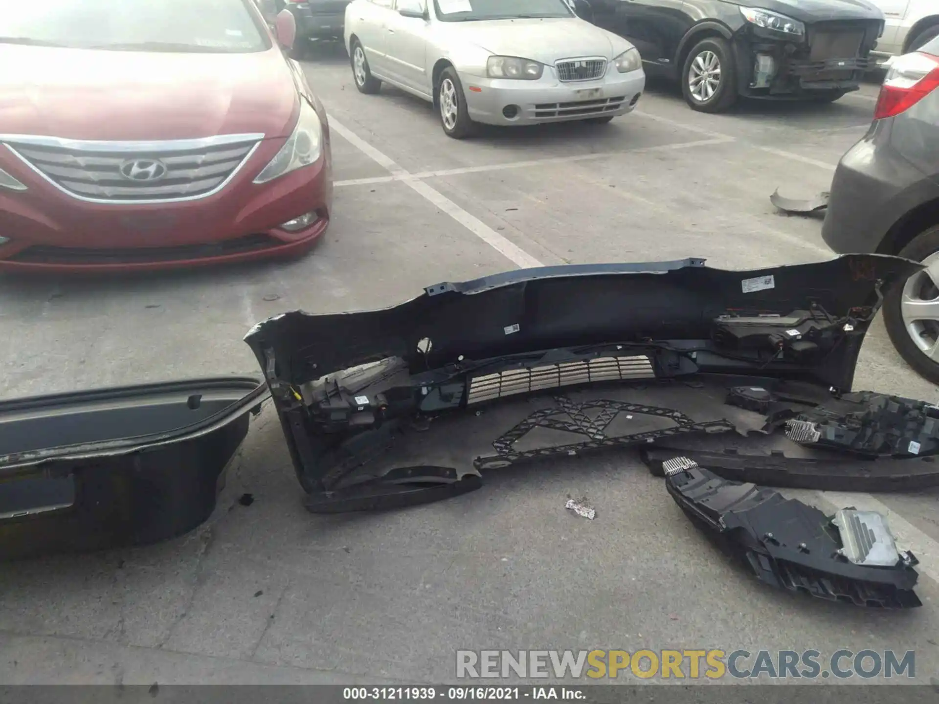 12 Photograph of a damaged car 5YJ3E1EA8LF662632 TESLA MODEL 3 2020