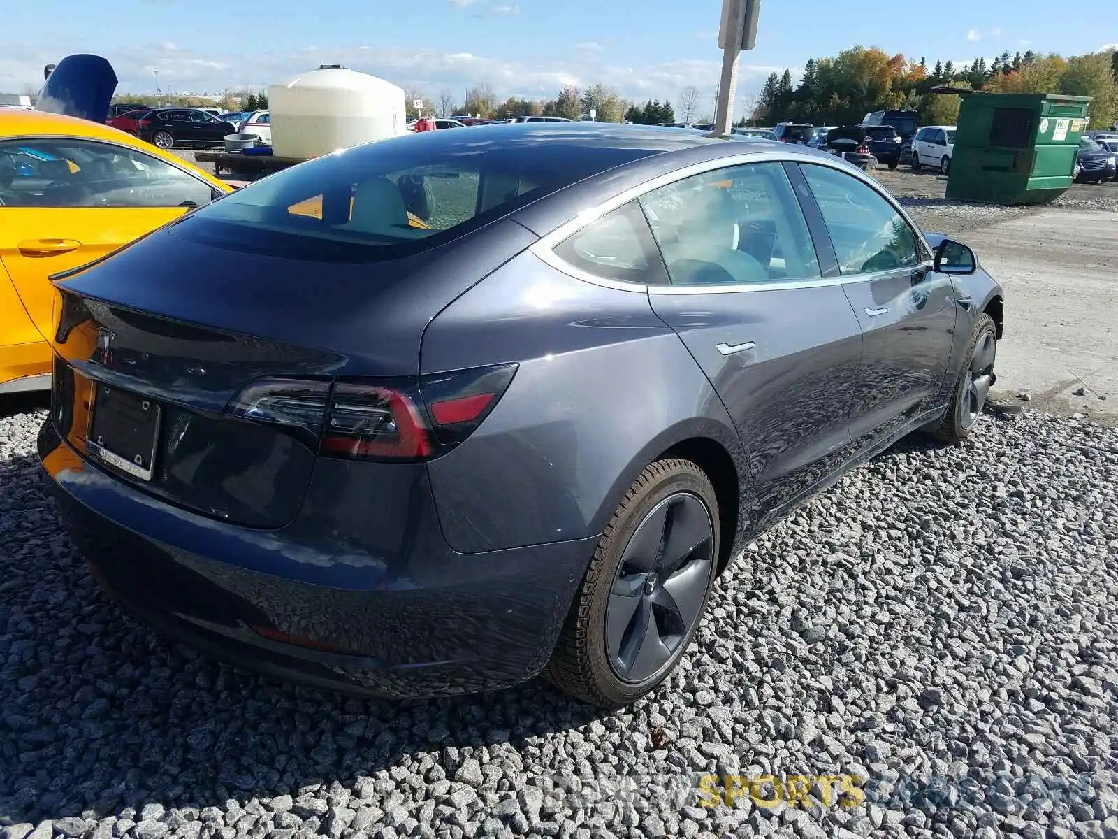 4 Photograph of a damaged car 5YJ3E1EA8LF670312 TESLA MODEL 3 2020